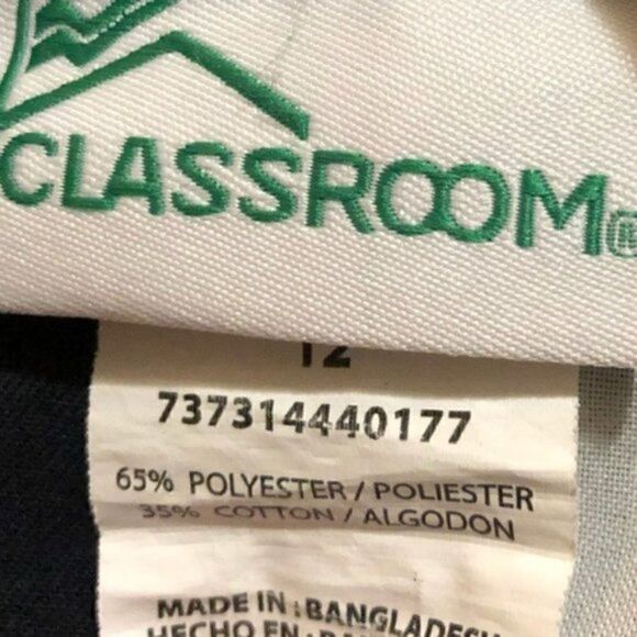 Classroom School Uniform Long Shorts Navy Kids 12 - Picture 5 of 6